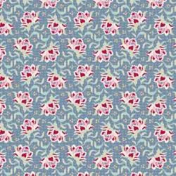 Tilda 110 Clown Flower Blue Tilda Fabrics - 1