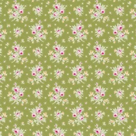 Tilda 110 First Kiss Green Tilda Fabrics - 1