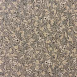 Moda Fabrics Union Blues, Tessuto Crema con Foglie e Fiori Moda Fabrics - 1