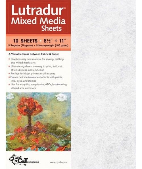 Lutradur® Mixed Media Sheets, 10 fogli