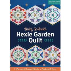 Hexie Garden Quilt, 24 pagine - Quilt Pattern C&T Publishing - 1