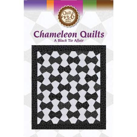 Chameleon Quilts A Black Tie Affair - Quilt Pattern C&T Publishing - 1