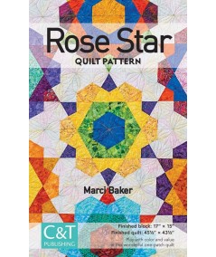 Rose Star - Quilt Pattern C&T Publishing - 1