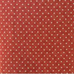 Moda Fabrics Poetry Prints, Tessuto Rosso a Pois Moda Fabrics - 2
