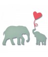 Sizzix, Thinlits Die Set 3PK Baby Elephant by Debi Potter Sizzix - Big Shot - 1