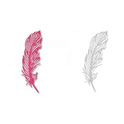 Sizzix, Thinlits Die Delicate Feather by Sophie Guilar Sizzix - Big Shot - 1