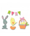 Sizzix, Thinlits Die Set 17PK Easter by Pete Hughes Sizzix - Big Shot - 1