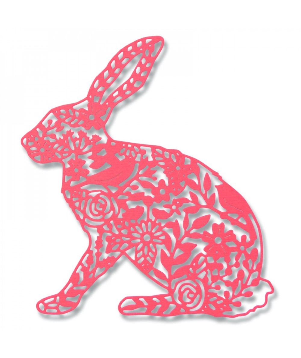 Sizzix, Thinlits Die Wild Rabbit by Georgia Low Sizzix - Big Shot - 1
