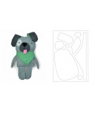 Bigz Plus Die Dog Softee by Debi Potter Sizzix - Big Shot - 1
