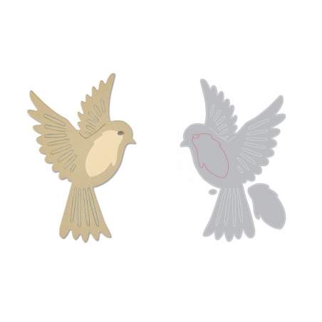 Sizzix, Thinlits Die Set 3PK Natural Bird by Pete Hughes Sizzix - Big Shot - 1