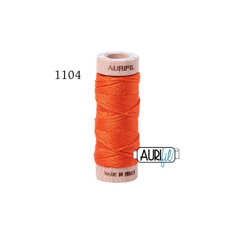 Aurifil, Filato da Ricamo Aurifloss a 6 Fili - Makò 100% Cotone Egiziano Aurifil - 6