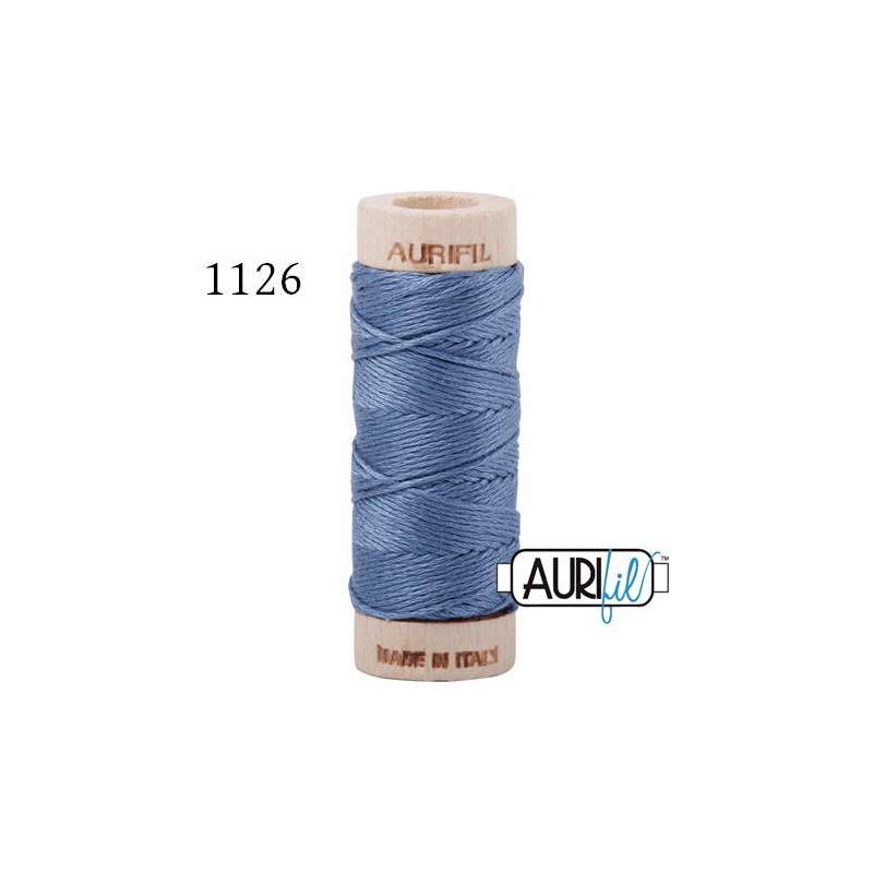 Aurifil, Filato da Ricamo Aurifloss a 6 Fili - Makò 100% Cotone Egiziano Aurifil - 9