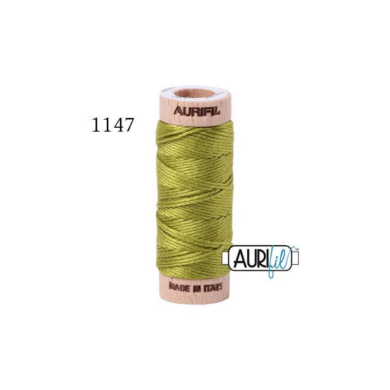 Aurifil, Filato da Ricamo Aurifloss a 6 Fili - Makò 100% Cotone Egiziano Aurifil - 15