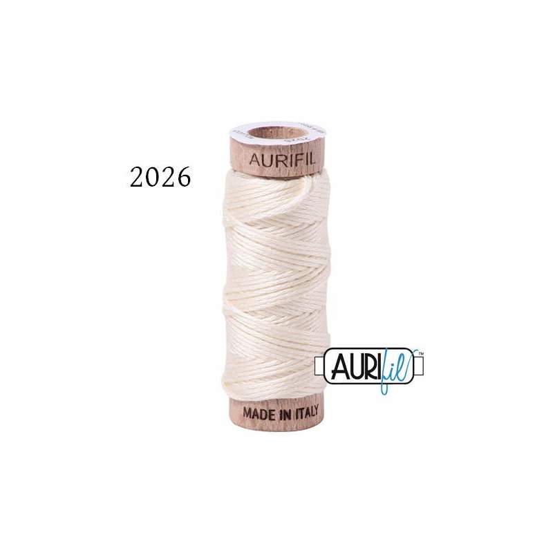 Aurifil, Filato da Ricamo Aurifloss a 6 Fili - Makò 100% Cotone Egiziano Aurifil - 32