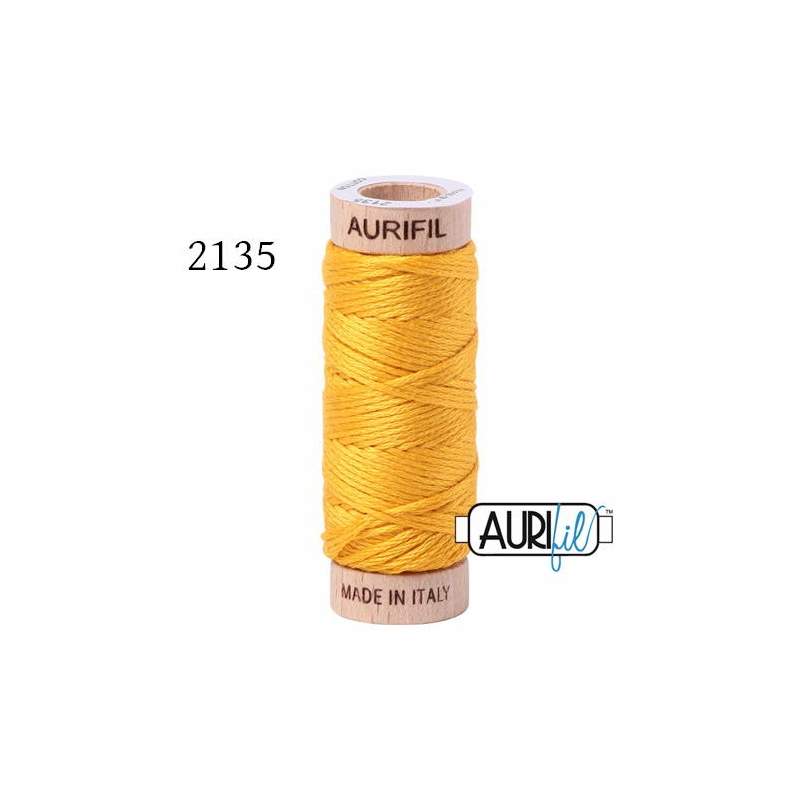 Aurifil, Filato da Ricamo Aurifloss a 6 Fili - Makò 100% Cotone Egiziano Aurifil - 42