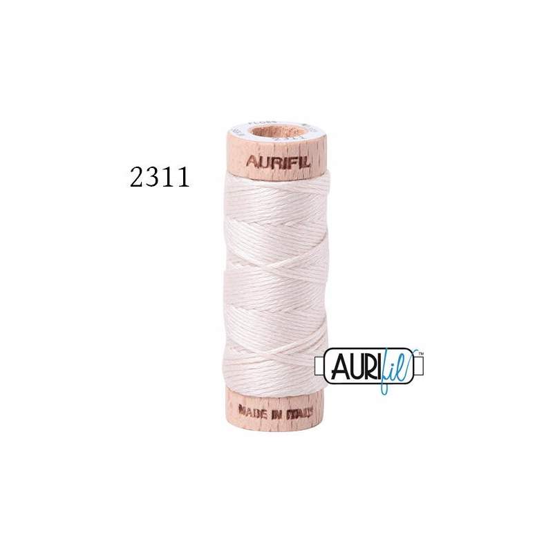 Aurifil, Filato da Ricamo Aurifloss a 6 Fili - Makò 100% Cotone Egiziano Aurifil - 65