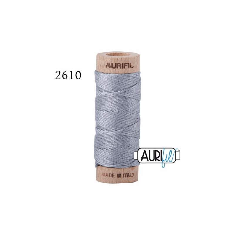 Aurifil, Filato da Ricamo Aurifloss a 6 Fili - Makò 100% Cotone Egiziano Aurifil - 126