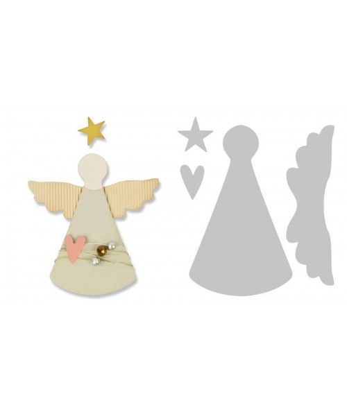 Sizzix, Bigz Die - Angel n2 Sizzix - Big Shot - 1
