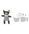 Sizzix, Bigz Plus Q Die - Cat Softee Sizzix - Big Shot - 1