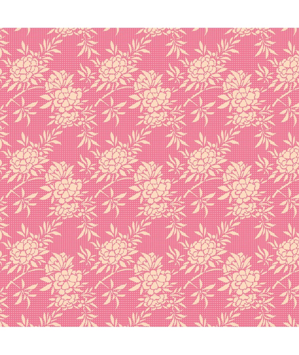 Tilda 110 Flower Bush Pink Tilda Fabrics - 1