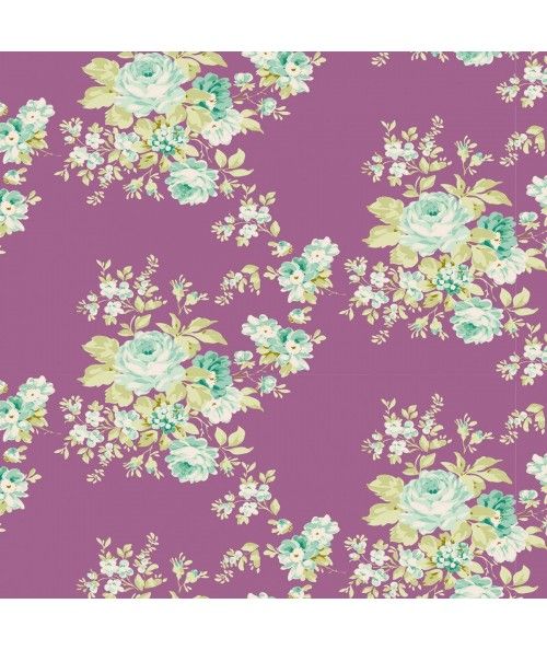 Tilda 110 Autumn Rose Lilac Tilda Fabrics - 1