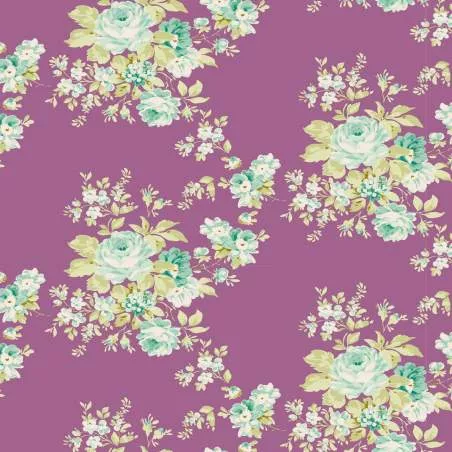 Tilda 110 Autumn Rose Lilac Tilda Fabrics - 1