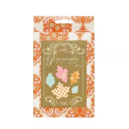 Tilda Paper Piecing - Foglie Autunnali per Applique, Harvest Tilda Fabrics - 1