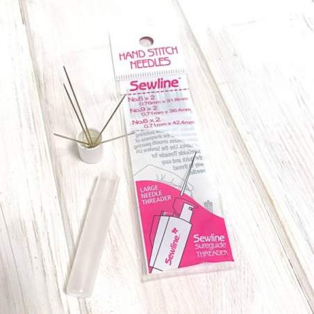 Sewline, Hand Stitch needles - Aghi da cucito a mano, 6 pz (n. 6 e 9) Sewline - 1