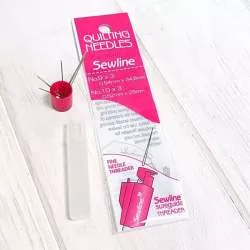 Sewline, Quilting needles - Aghi per quilt, 6 pz (n. 9 e 10) Sewline - 1