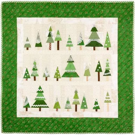 Quilt Frosty's Tree Farm - Crabapple Hill Crabapple Hill Studio - 1