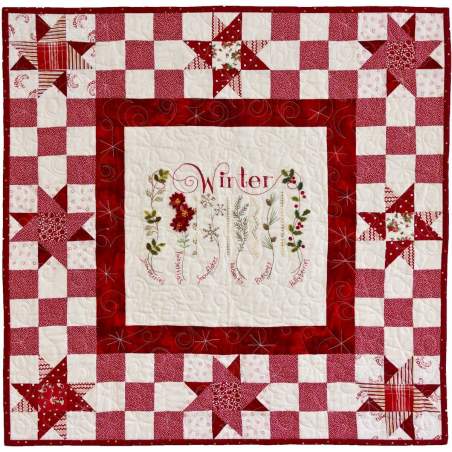 Quilt Winter Sampler - Crabapple Hill Crabapple Hill Studio - 1