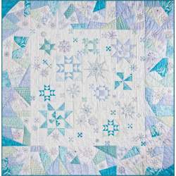 Quilt Snow Flurries - Crabapple Hill Crabapple Hill Studio - 1