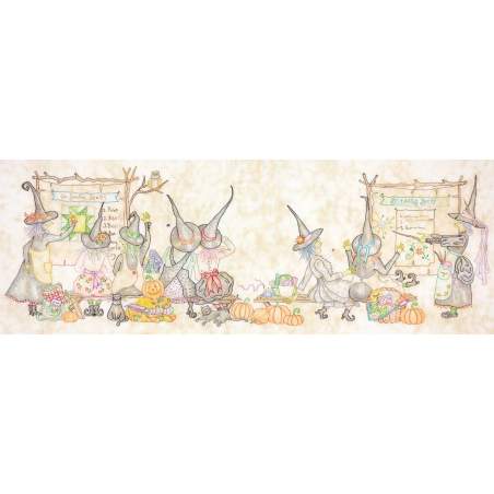 The Mystery of the Salem Quilt Guild Pannello 3 - Crabapple Hill Crabapple Hill Studio - 1