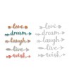 Sizzix, Thinlits Die Set 5PK Tribal Words by Katie Skilton Sizzix - Big Shot - 1