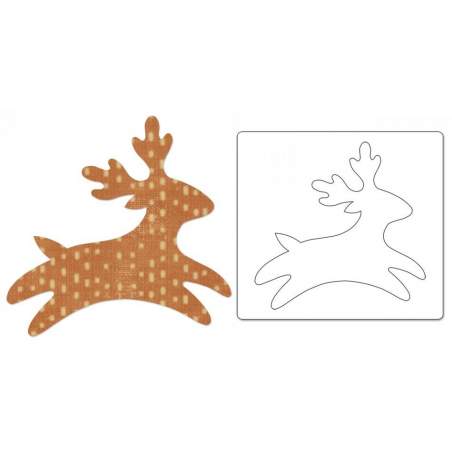 Bigz Die - Reindeer n3 by Jorli Perine (M&G) Sizzix - Big Shot - 1
