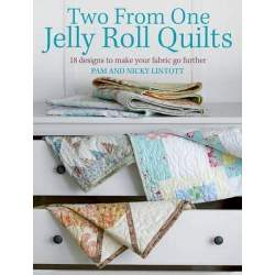 Two from One Jelly Roll Quilts David & Charles - 1