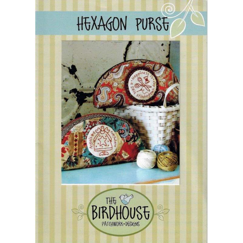 The BirdHouse, Hexagon Purse The BirdHouse - 1 The BirdHouse, Hexagon Purse The BirdHouse - 1
