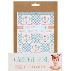 Tilda quilt pattern Cabbage Rose, 137 x 197 cm Tilda Fabrics - 1