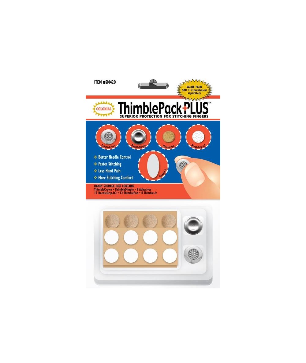 Kit SALVADITA - Thimble Pack Plus Colonial Needle - 1