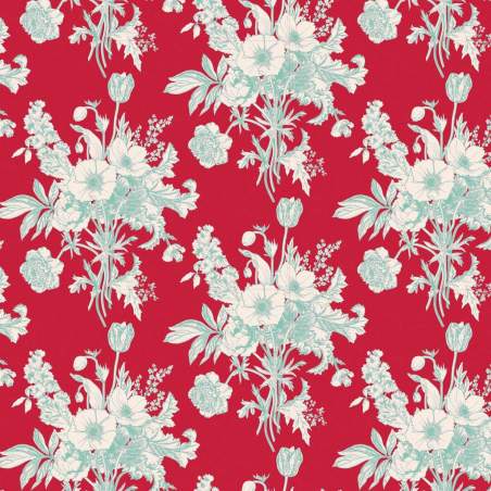 Tilda 110 Botanical Red Tilda Fabrics - 1