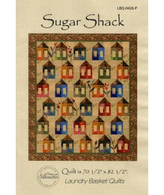 Laundry Basket Quilts, Sugar Shack Laundry Basket Quilts - 1