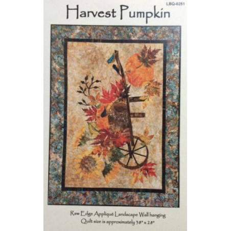 Laundry Basket Quilts, Harvest Pumpkin Laundry Basket Quilts - 1
