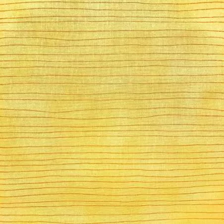 Moda Fabrics Round Robin, Tessuto Giallo con sottili Righe tono su tono Moda Fabrics - 1
