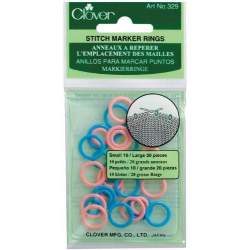 Clover, Anelli Ferma Maglia (30 Pz) Clover - 1