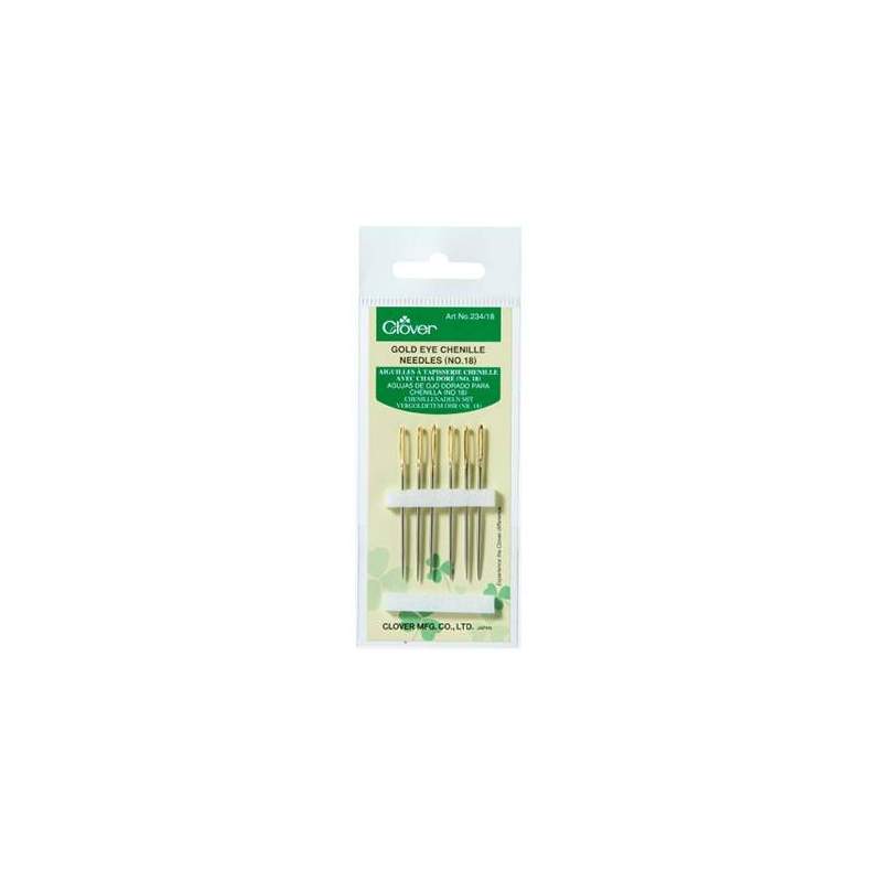 Clover, Aghi Chenille n° 18 - 6 pz Clover - 1