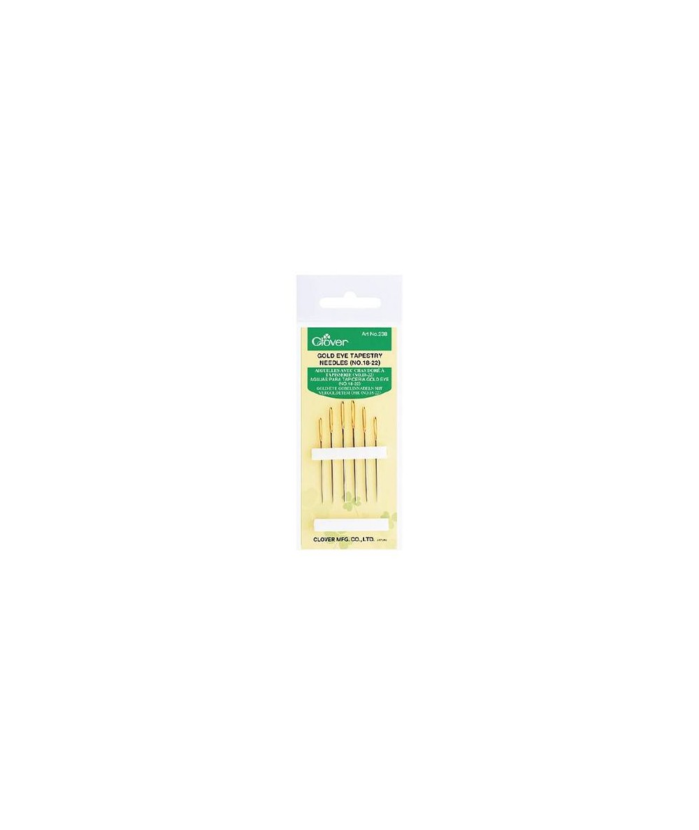 Clover, Aghi Gold Per Tappezzeria n° 18 - 20 - 22 - 6 pz Clover - 1
