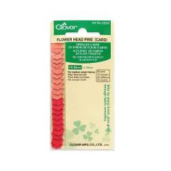 Clover, Spilli Testa A Fiore Rosa In Cartina - 20 Pz Clover - 1