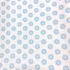 Gutermann Summer Loft, Tessuto Bianco con Fiori Azzurri Gutermann - 1