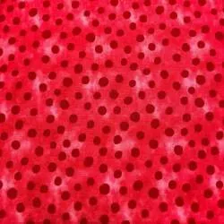 Division Textil, Tessuto Rosso sfumato con pois tono su tono Division Textil - 1