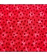 Division Textil, Tessuto Rosso sfumato con pois tono su tono Division Textil - 1